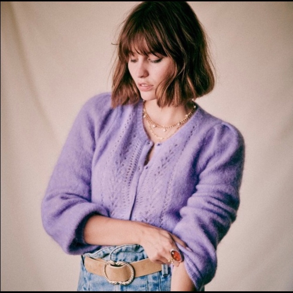 Lilac Egide Sweater Sezane L
